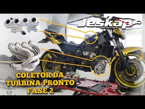 Leia mais sobre o artigo FASE 2 XJ6 TURBO RENATO GARCIA!!! QUE COLETOR DA TURBINA MONSTRO.