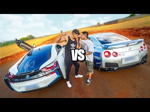 Leia mais sobre o artigo O GRANDE RACHA ENTRE NISSAN GTR VS MINHA BMW I8 ????