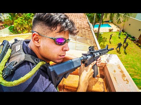 Leia mais sobre o artigo ATIREI NOS NOVOS VISITANTES DA CASA ESCONDIDO COM AIRSOFT