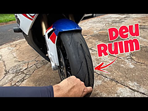Leia mais sobre o artigo O PNEU DA S1000RR "ESTOUROU" A 260Km/HR