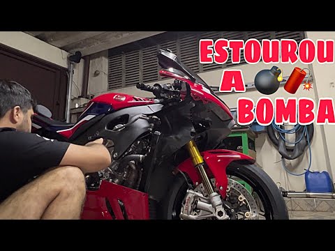 Leia mais sobre o artigo É PIOR DO QUE EU PENSAVA O QUE QUEBROU NA  CBR 1000 RR -R DESMONTEI PRA VER O ESTRAGO ????