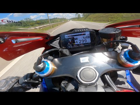 Leia mais sobre o artigo TOP SPEED E O BICHO PEGOU NO ACELERO CBR 1000 RR-R | S1000RR  | ZX 10R | SRAD 750