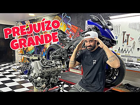Leia mais sobre o artigo A SITUAÇÃO É FEIA, DESMONTAMOS O MOTOR DA R1