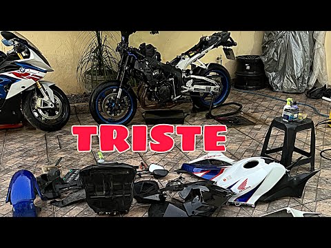 Leia mais sobre o artigo É PIOR DO QUE EU IMAGINAVA A SITUAÇÃO DA CBR ???????? | REBUILD CBR 600 RR PART 2
