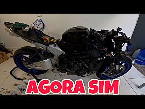 Leia mais sobre o artigo CBR 600 RR – FINALMENTE LIGAMOS ELA | REBUILDING PART 6