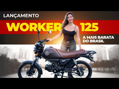 Leia mais sobre o artigo WORKER 125  SHINERAY – A MOTO MAIS BARATA DO BRASIL SHINERAY 125 WORKER | LANÇAMENTO