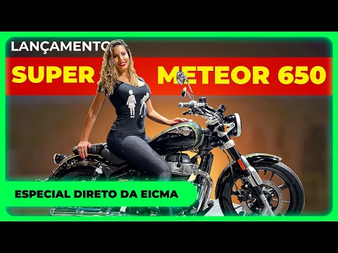 Leia mais sobre o artigo SUPER METEOR 650 CONFIRMADA PARA O BRASIL – LANÇAMENTOS ROYAL ENFIELD EICMA | EICMA 2022