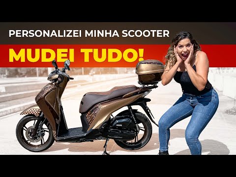 Leia mais sobre o artigo SCOOTER PERSONALIZADA – SCOOTER SH PERSONALIZADA, MOTO DA LOUIS VUITTON | MINHA MOTO