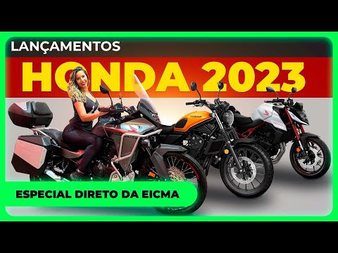 Leia mais sobre o artigo LANÇAMENTOS HONDA 2023 TRANSALP 750 2023, NOVA HORNET 750 2023, MOTO ELÉTRICA E MUITO MAIS | EICMA