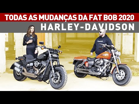 Leia mais sobre o artigo O QUE MUDOU NA FAT BOB 2020 DA HARLEY-DAVIDSON Ft. Gui Foster I COMPARATIVO DE MOTO