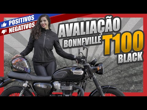 Leia mais sobre o artigo TESTE COMPLETO BONNEVILLE T100 BLACK | TRIUMPH T100 PRÓS E CONTRAS | Test Ride
