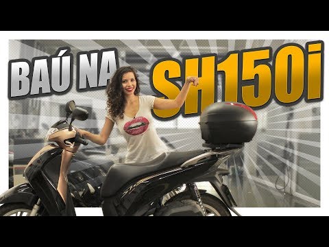 Leia mais sobre o artigo [MINHA MOTO] COLOQUEI BAÚ NA MINHA SCOOTER SH 150I DLX | MINHA MOTO SHEILAS