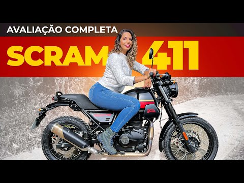 Leia mais sobre o artigo TESTE SCRAM 411 *MELHOR VÍDEO * PRÓS E CONTRAS, CONSUMO, ROYAL ENFIELD SCRAM 411 NO BRASIL | REVIEW