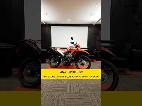 Leia mais sobre o artigo NOVA TORNADO 300 E SUAS DIFERENÇAS COM A SAHARA 300 #moto #tornado300 #hondatornado