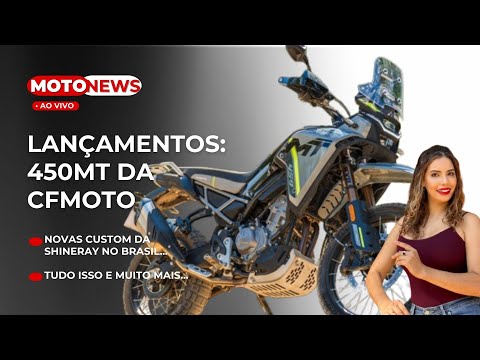 Leia mais sobre o artigo CFMOTO NO BRASIL, NOVA IRON 250 DA SHINERAY, MOTO VOADORA E MUITO MAIS…| MotoPLAY