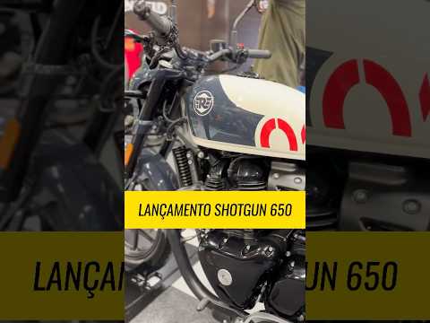 Leia mais sobre o artigo A SHOTGUN 650 CHEGOU AO BRASIL 😮‍💨 #royalenfield #moto #motorcycle