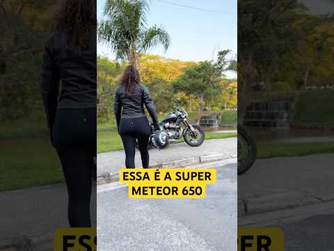 Leia mais sobre o artigo QUAL NOTA VOCÊS DARIAM PARA A SUPER METEOR 650? 😍#supermeteor650 #motovlog #royalenfield