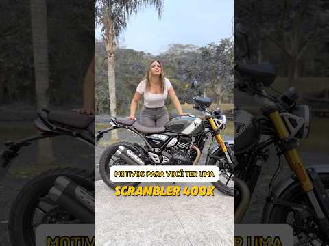Leia mais sobre o artigo ESSA É A SCRAMBLER 400X 😍 #motos #scrambler400x #triumph