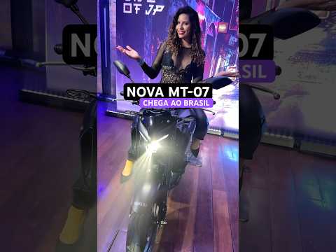 Leia mais sobre o artigo Nova MT07 chega no Brasil #mt07 #yamaha #motos