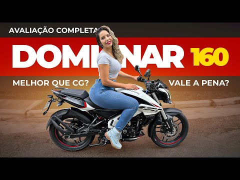 Leia mais sobre o artigo DOMINAR 160 ABS  MELHOR QUE CG TITAN?  TESTE DOMINAR BAJAJ 160 PREÇO, CONSUMO E SEGURO | REVIEW