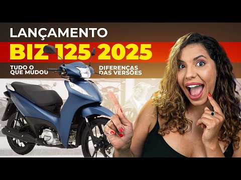Leia mais sobre o artigo NOVA BIZ 125 2025 PREÇO E CORES *TUDO O QUE MUDOU* DIFERENÇA DAS VERSÕES BIZ 125 EX E BIZ 125 ES