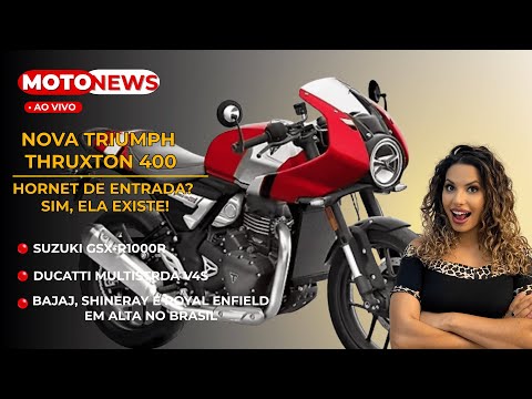 Leia mais sobre o artigo NOVA TRIUMPH THRUXTON 400 – SUZUKI GSX-R1000R – DUCATTI MULTISTRADA V4S – SORTEIO NA LIVE!