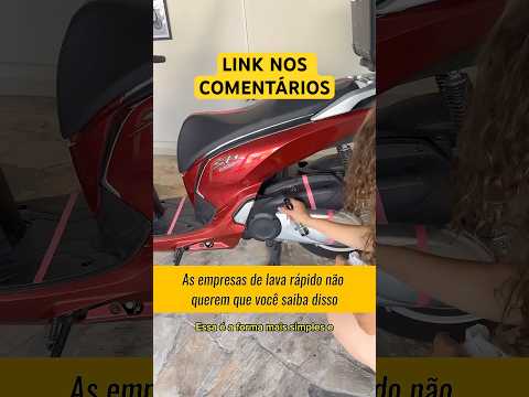 Leia mais sobre o artigo ESSES PRODUTOS VÃO DEIXAR SUA MOTO BRILHANDO #motos #lavarapido #motorcycle