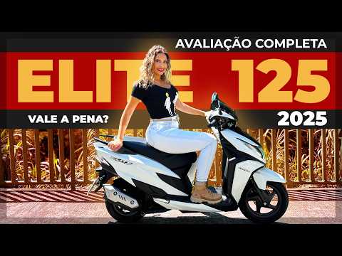 Leia mais sobre o artigo HONDA ELITE 125 2025 *MELHOR VÍDEO* TOP SPEED, CONSUMO, SEGURO PRÓS E CONTRA HONDA  ELITE125 SCOOTER