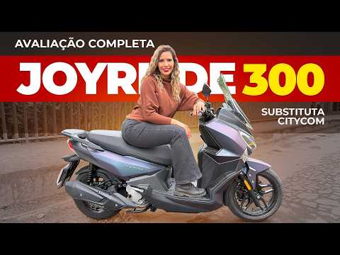 Leia mais sobre o artigo Teste JOYRIDE 300 *SUBSTITUTA DA CITYCOM* Preço, consumo, top speed, seguro PROS E CONTRAS | REVIEW