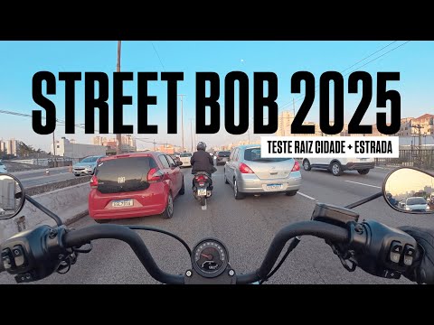 Leia mais sobre o artigo Harley-Davidson STREET BOB 2025 *A realidade de quem compra* Teste raiz da Street Bob | Motovlog