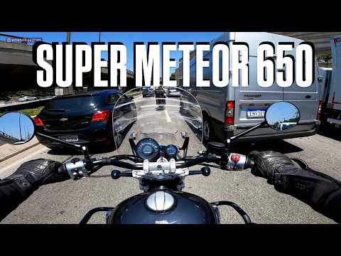 Leia mais sobre o artigo A REALIDADE DE QUEM COMPRA A SUPERMETEOR 650 – VALE A PENA SUPER METEOR 650 ROYAL ENFIELD? |MOTOVLOG