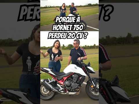 Leia mais sobre o artigo NOVA HORNET 750 PERDEU 20 CV #honda #hornet750