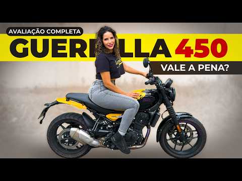 Leia mais sobre o artigo TESTE ROYAL ENFIELD GUERRILLA 450: MELHOR QUE A TRIUMPH 400? (Preço e Top Speed) | REVIEW