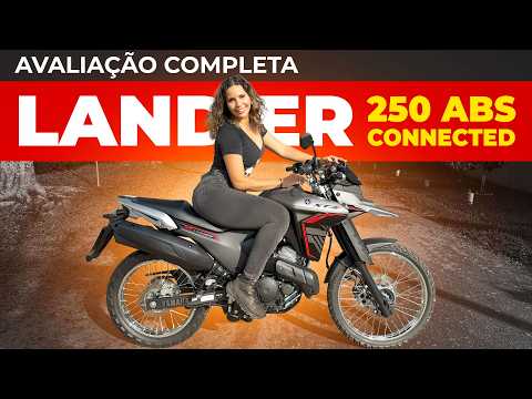 Leia mais sobre o artigo TESTE LANDER 250 2026 *Vale o investimento?* LANDER250 ABS Connected, Top Speed, consumo, seguro