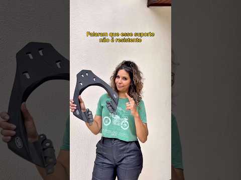 Leia mais sobre o artigo Será que é resistente mesmo? 🤣 #moto #bagageiro #scam #fiberforce