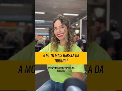 Leia mais sobre o artigo MOTOS MAIS BARATAS DA TRIUMPH 😱 #motos  #triumph  #motovlog
