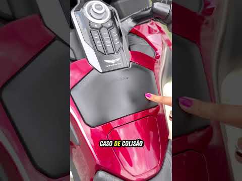 Leia mais sobre o artigo Moto que tem air bag #goldwing1800 #honda #motos