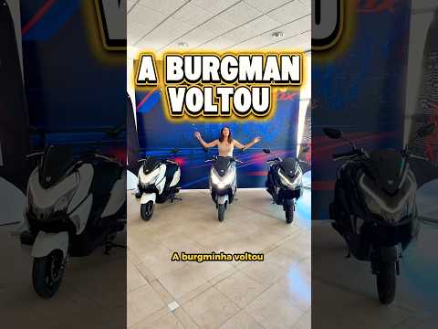Leia mais sobre o artigo A BURGMAN 125 VOLTOU! – APRESENTAÇÃO #burgman125 #scooter #haojue