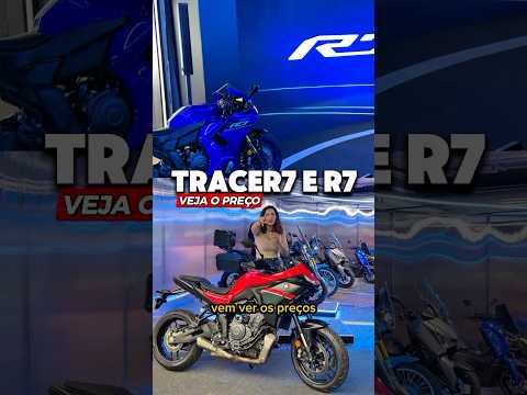 Leia mais sobre o artigo LANÇAMENTOS YAMAHA: TRACER 7 E R7, PREÇOS REVELADOS! #yamaha #moto #lançamento