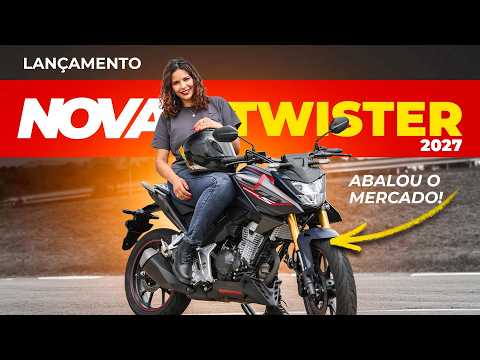 Leia mais sobre o artigo 🚨NOVA CB300F TWISTER 2027 COM SUSPENSÃO INVERTIDA | VEJA TUDO O QUE MUDOU