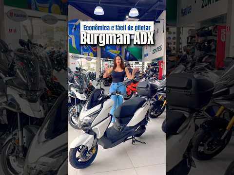 Leia mais sobre o artigo Burgman ADX: Econômica e fácil de pilotar? #scooter #burgmanadx #haojue