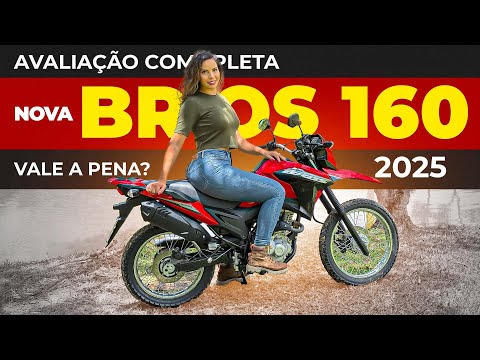 Leia mais sobre o artigo TESTE BROS 160 2025 *MELHOR VÍDEO* CONSUMO, SEGURO, TOP SPEED HONDA BROS160 | REVIEW