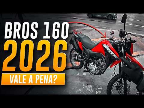 Leia mais sobre o artigo HONDA BROS 160 2026: TESTE REAL NO TRÂNSITO E ESTRADA (MOTOVLOG)