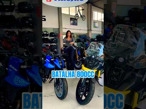 Leia mais sobre o artigo MESMO MOTOR, PROPOSTAS DIFERENTES: V-STROM 800 VS GSX-8S! #moto #suzuki #duasrodas