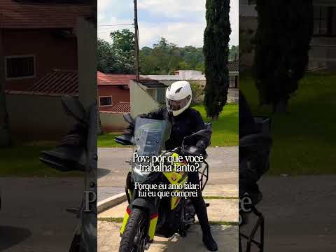 Leia mais sobre o artigo QUANDO ME PERGUNTAM POR QUE EU NÃO PARO DE TRABALHAR… 🏍️✨ #moto #conquista #trabalho