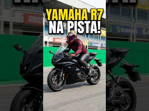 Leia mais sobre o artigo YAMAHA R7 NA PISTA DE INTERLAGOS!🫣 #yamaha #moto #r7