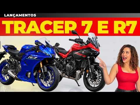 Leia mais sobre o artigo PILOTEI AS NOVAS TRACER 7 E R7! A YAMAHA ACERTOU? 😱🏍️