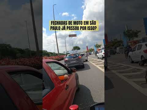 Leia mais sobre o artigo Fechadas no transito de são paulo #fechada #motos #fechadasdemoto