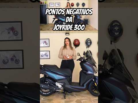 Leia mais sobre o artigo PONTOS NEGATIVOS DA JOYRIDE 300 #moto #joyride