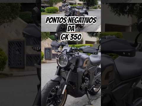 Leia mais sobre o artigo PONTOS NEGATIVOS DA GK 350 #zontes #gk350